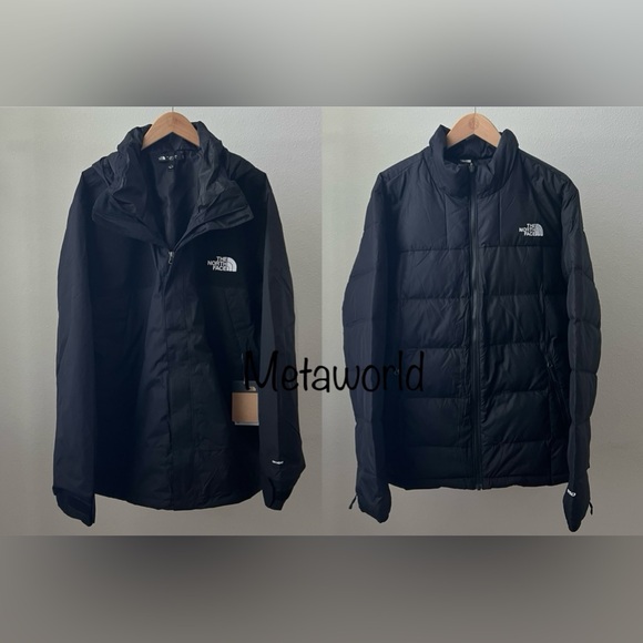 THE NORTH FACE Men's Bandon Triclimate Insulated Down Dryvent 3 in 1 Black - Picture 3 of 16